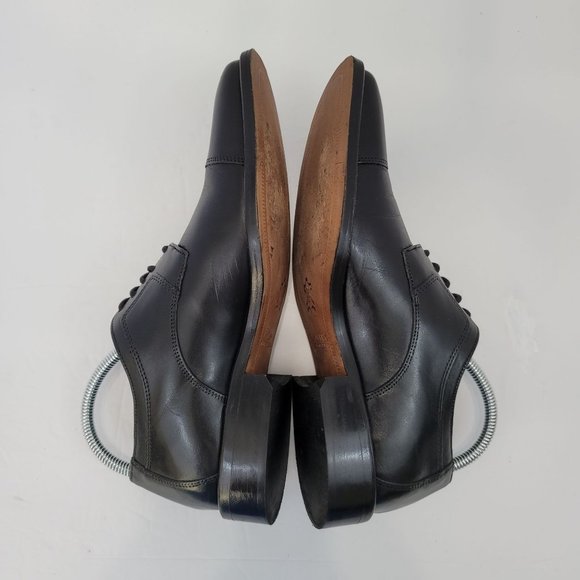 Johnston Murphy Leather Cap Toe Lace Oxfords Men\'s Shoes 59-11567 US Size 8.5M main image 7